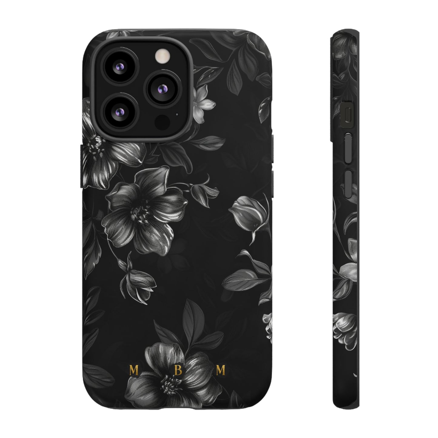 Midnight Flora iPhone Tough Case