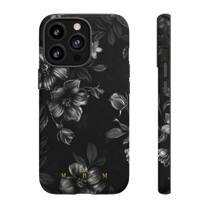 Midnight Flora iPhone Tough Case