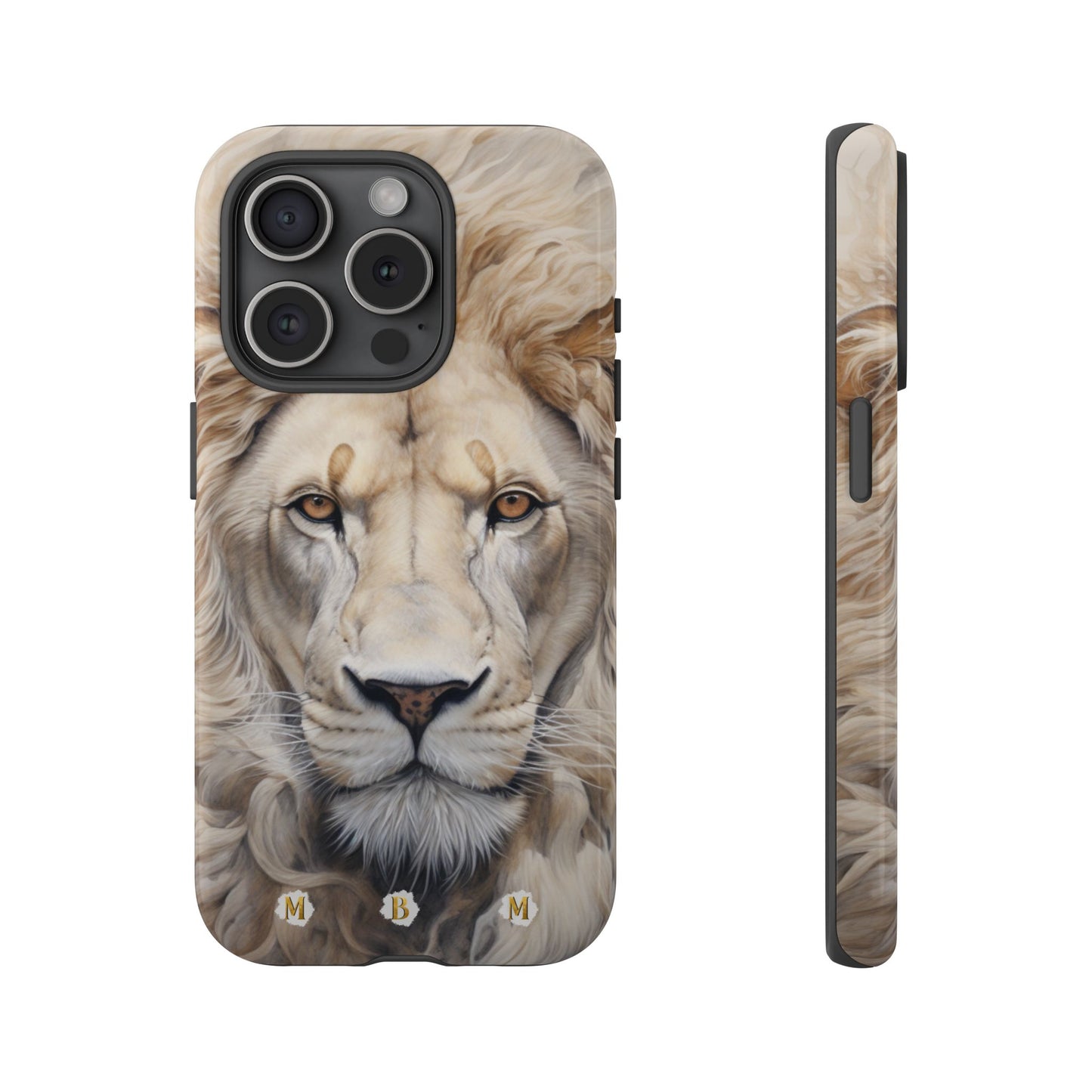 White Lion iPhone Tough Case