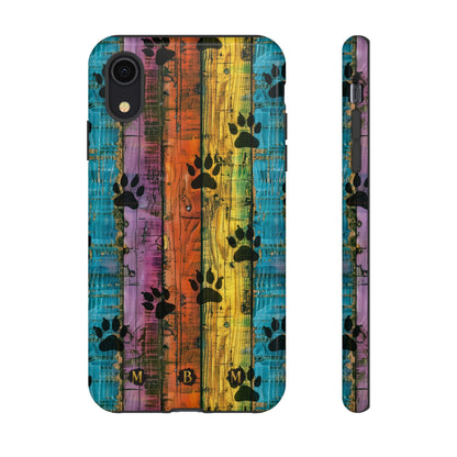 Rainbow Paws iPhone Case