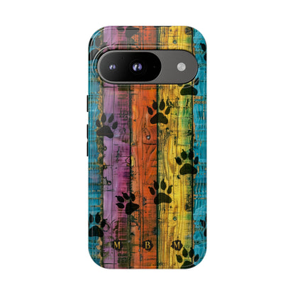 Rainbow Paws Google Pixel Tough Case