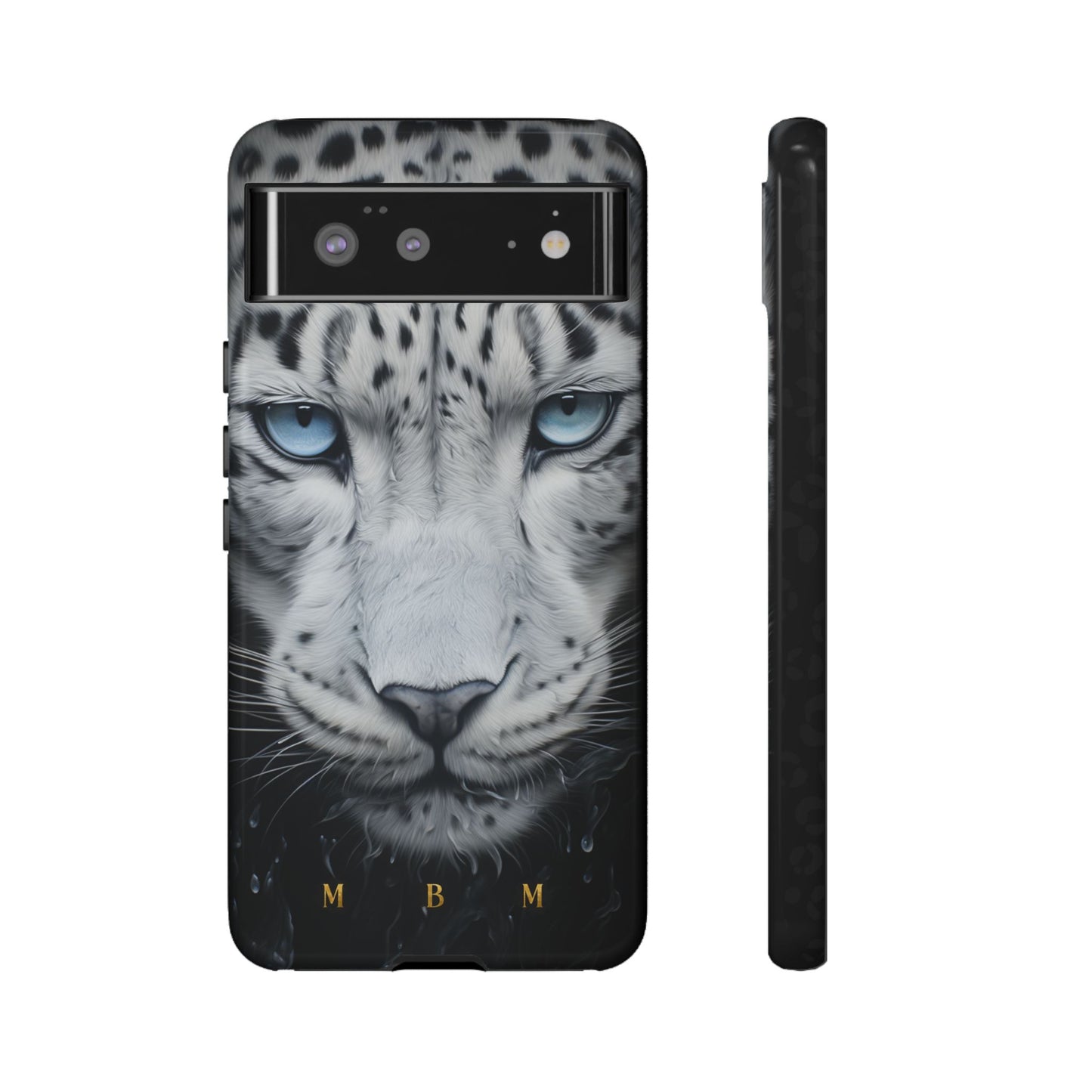 White Leopard Google Pixel Tough Case