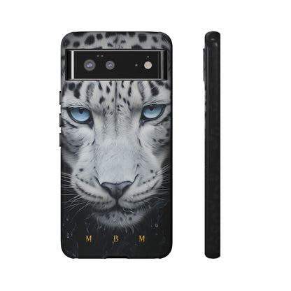 White Leopard Google Pixel Tough Case