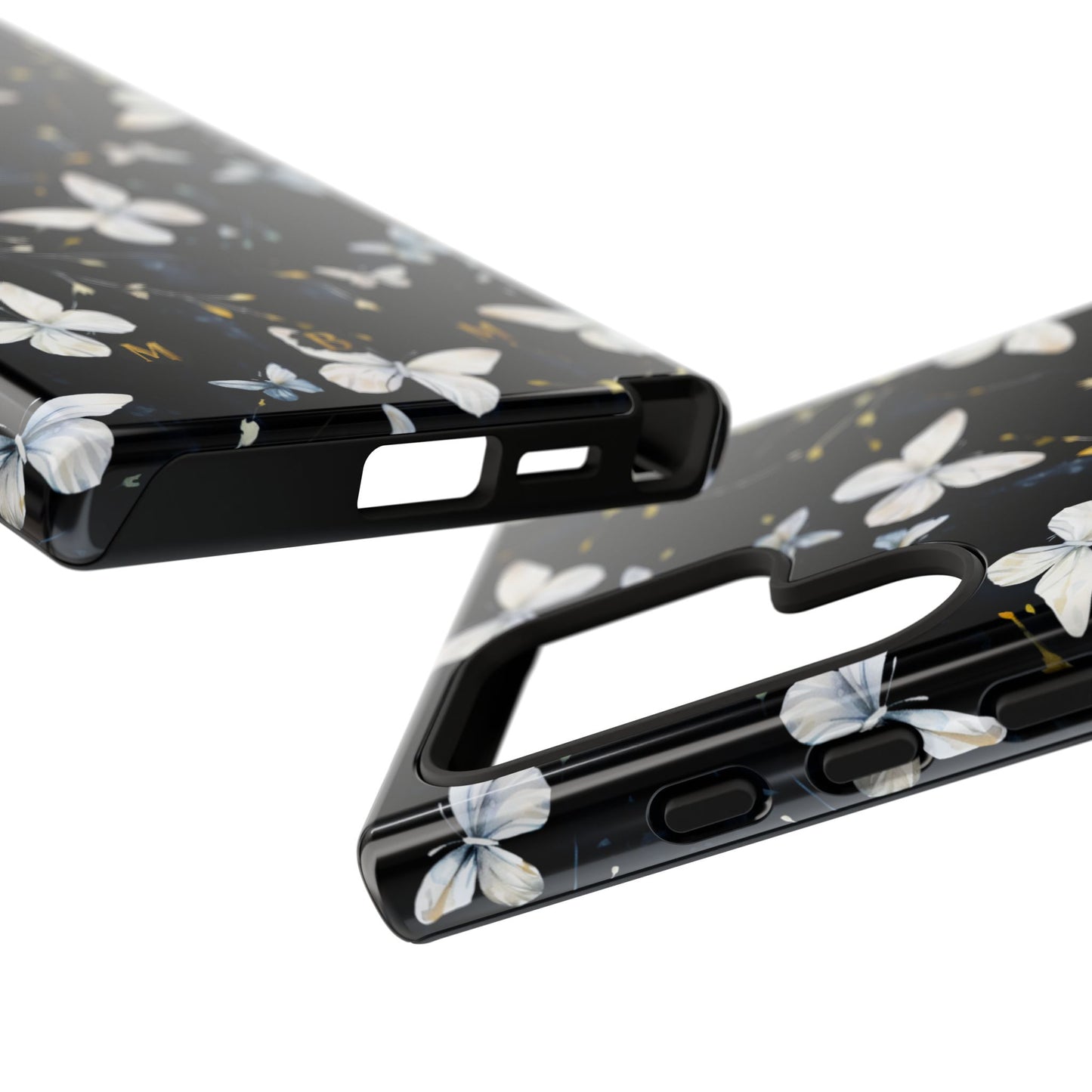 White Butterflies Samsung Galaxy S Tough Case