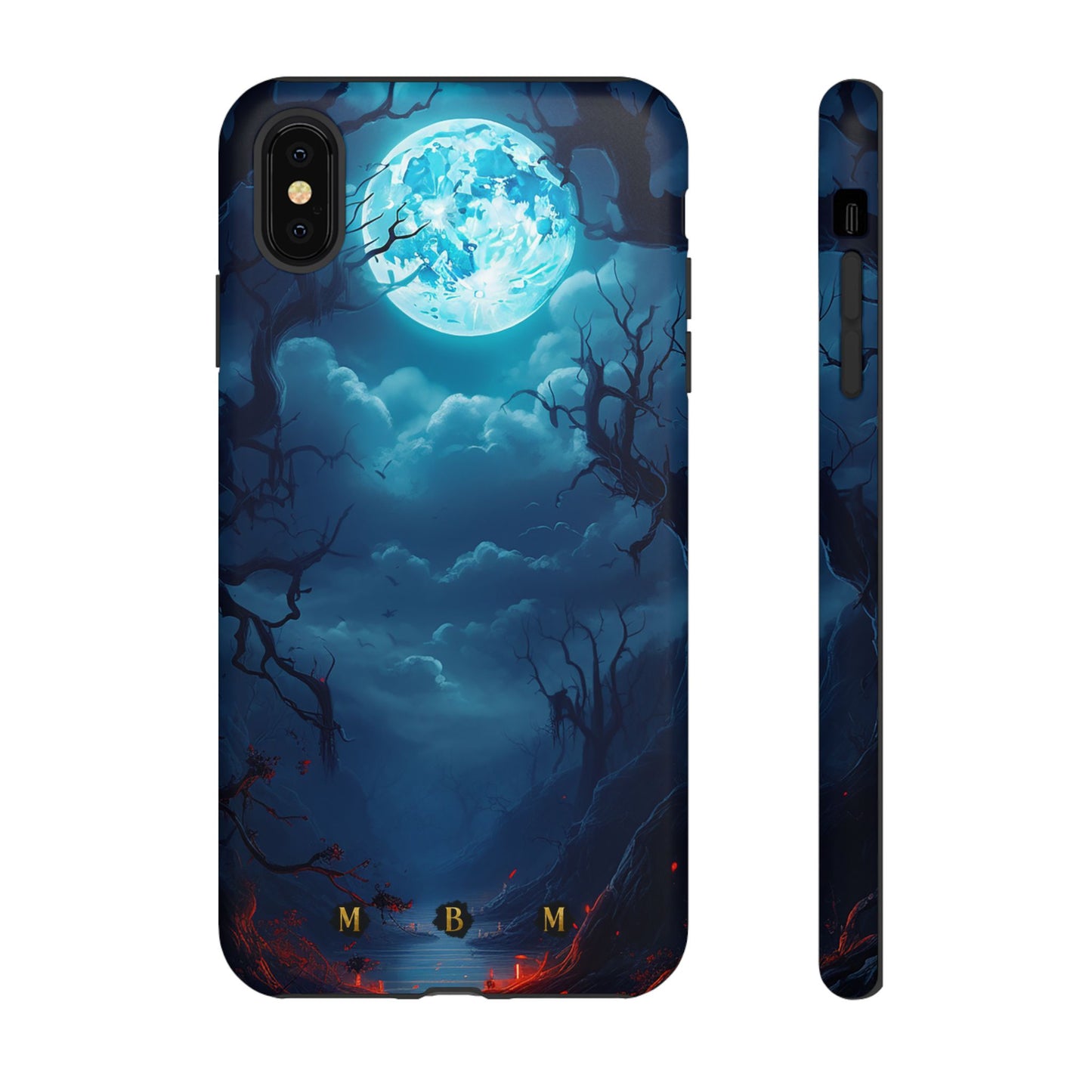 Blue Moon iPhone Tough Case