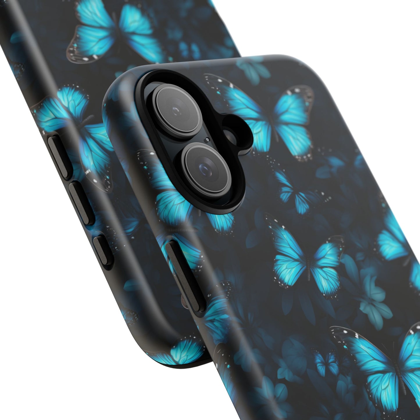 Blue Butterflies iPhone Tough Case