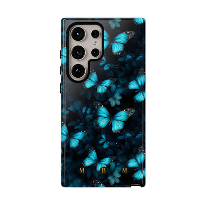 Blue Butterflies Samsung Galaxy S Tough Case