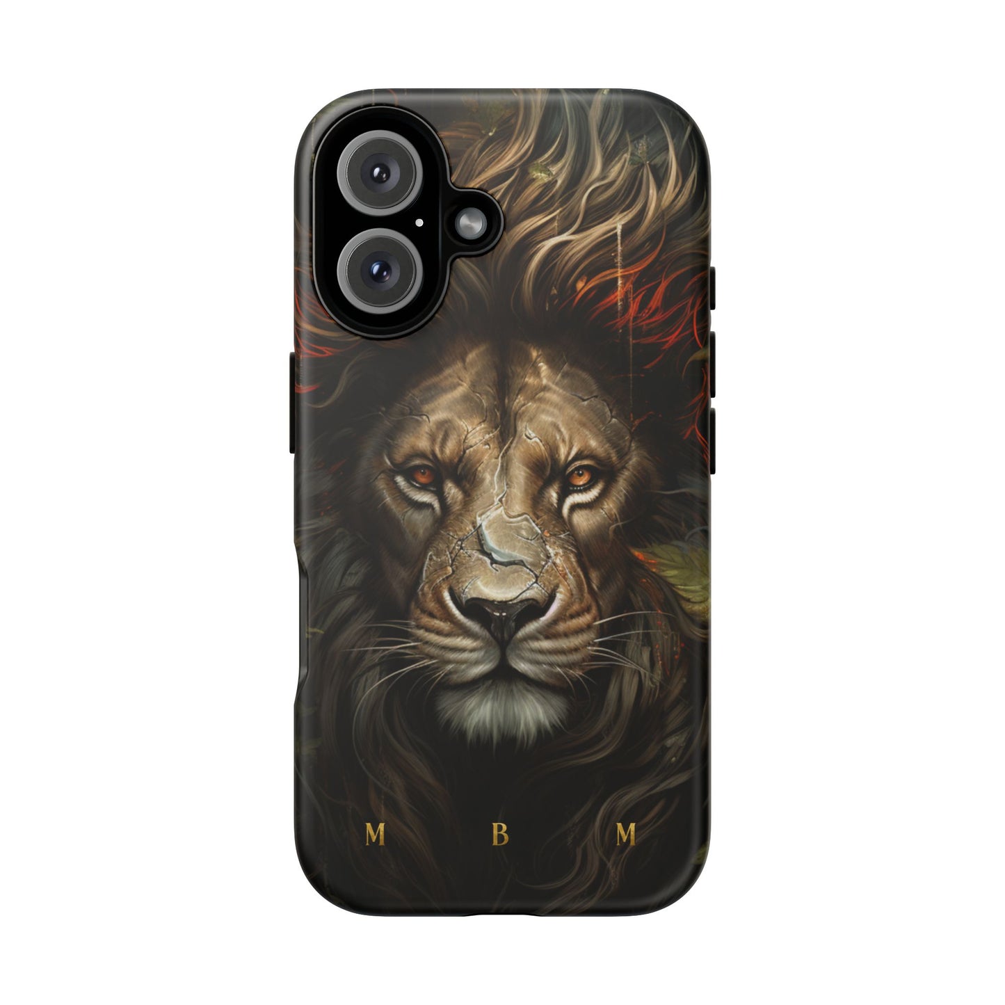 Dark Lion iPhone Tough Case