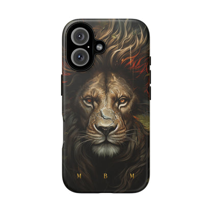 Dark Lion iPhone Tough Case