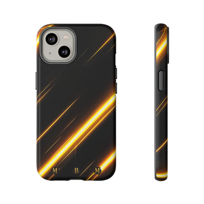 Golden Pulse iPhone Tough Case