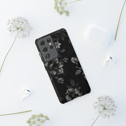 Midnight Flora Samsung Galaxy S Tough Case