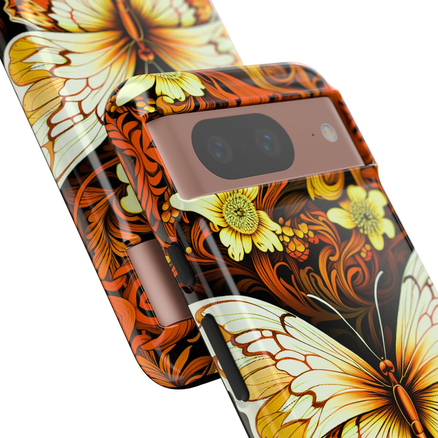 Vintage Orange Google Pixel Tough Case