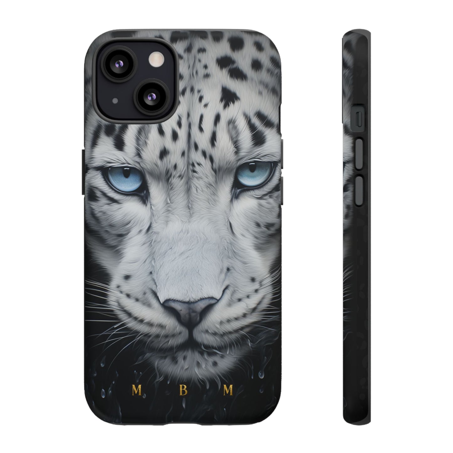 White Leopard iPhone Tough Case