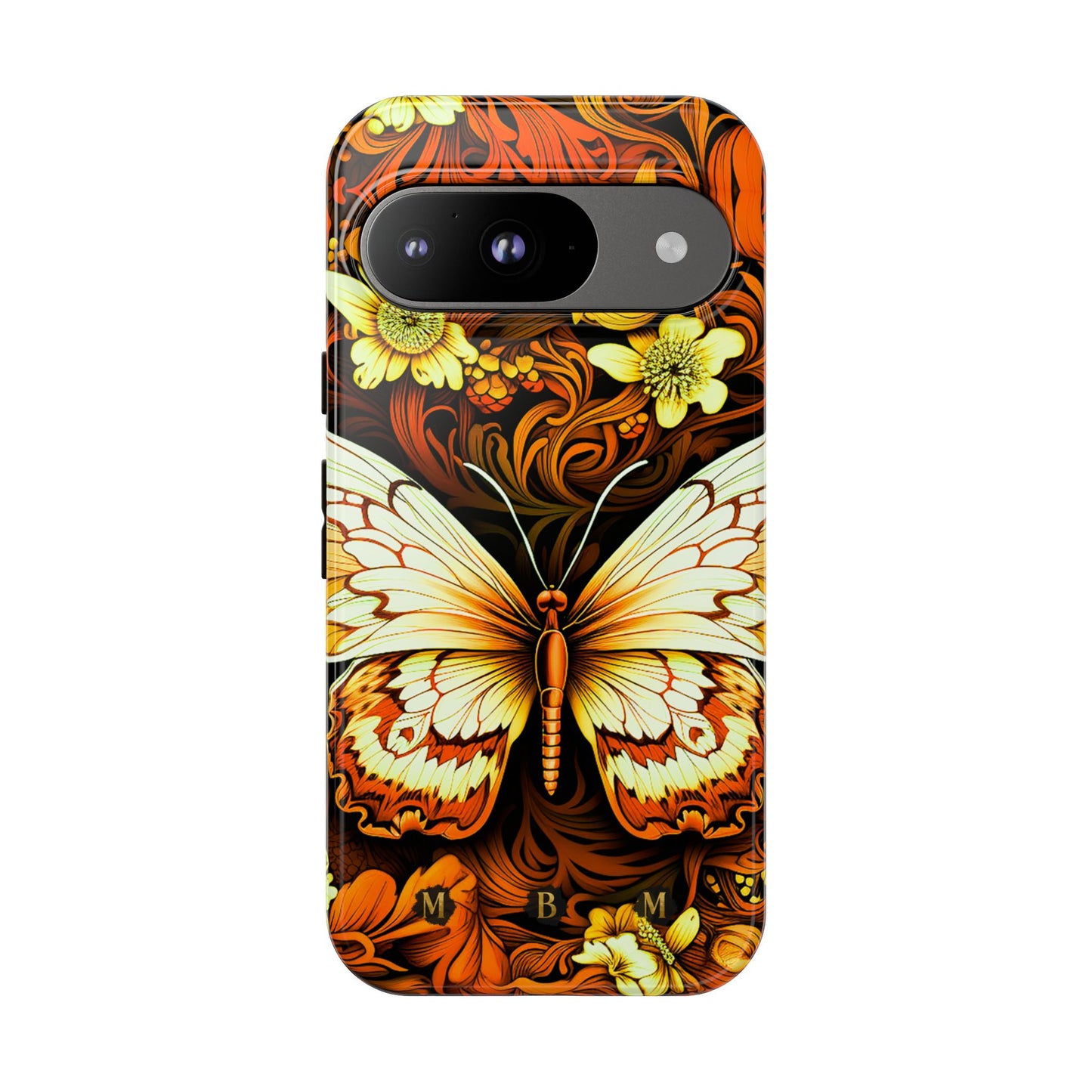 Vintage Orange Google Pixel Tough Case