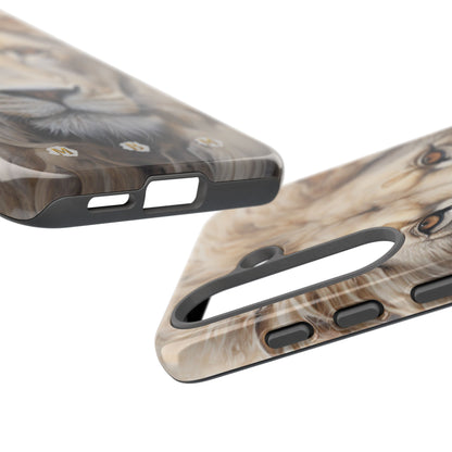 White Lion Samsung Galaxy S Tough Case
