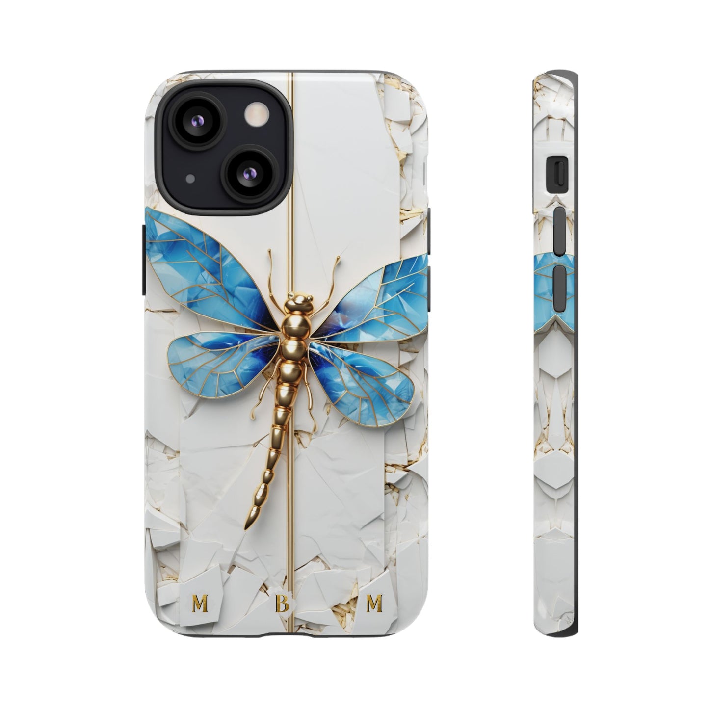 Dragonfly Blue iPhone Tough Case