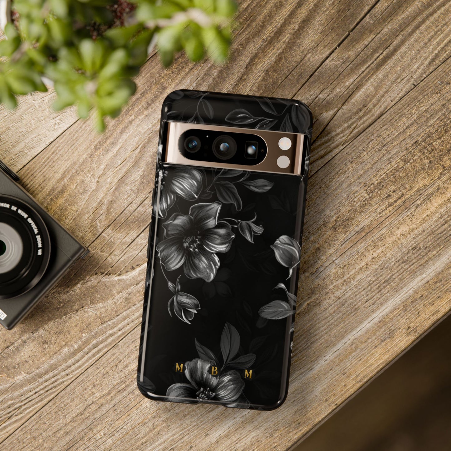 Midnight Flora Google Pixel Tough Case