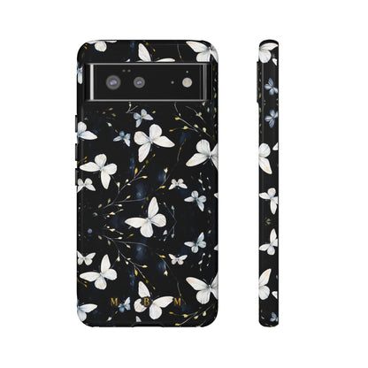 White Butterflies Google Pixel Tough Case
