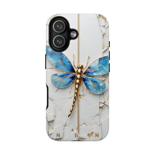 Dragonfly Blue iPhone Tough Case