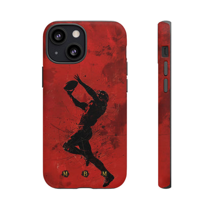 Red 1st & 10 iPhone Tough Case