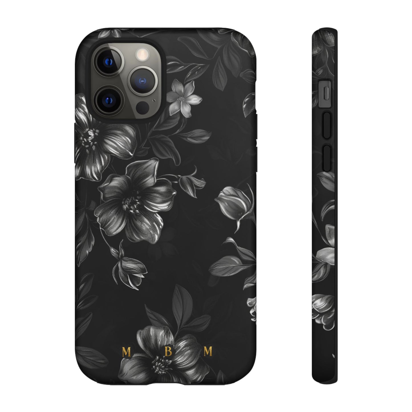 Midnight Flora iPhone Tough Case