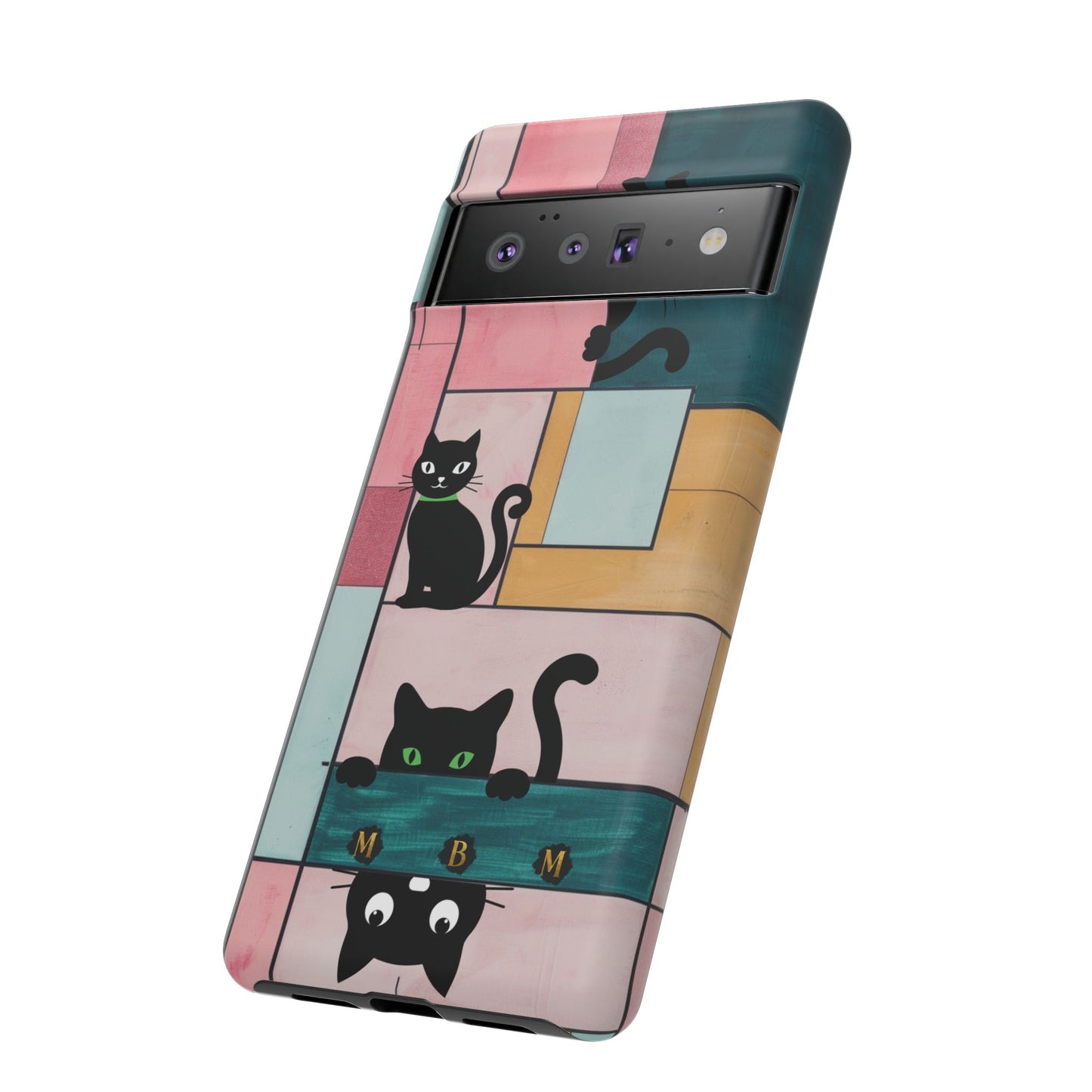Block Cats Google Pixel Tough Case