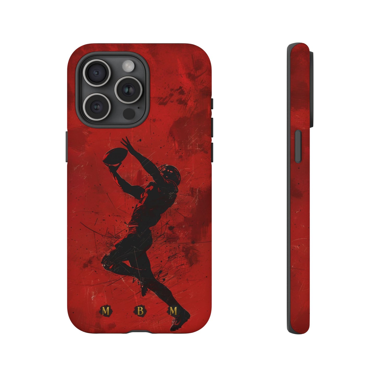 Red 1st & 10 iPhone Tough Case