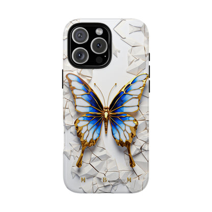 Sapphire Butterfly iPhone Tough Case