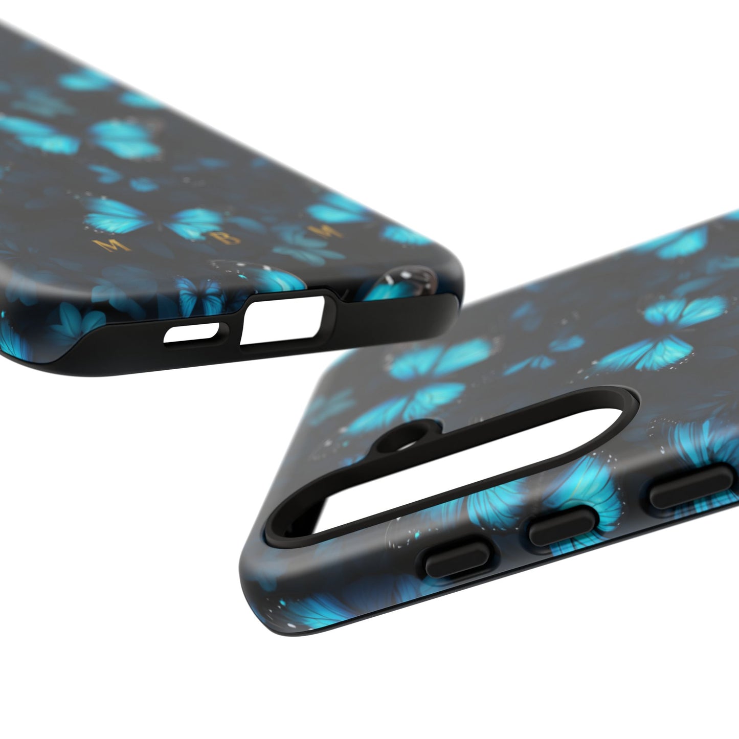 Blue Butterflies Samsung Galaxy S Tough Case