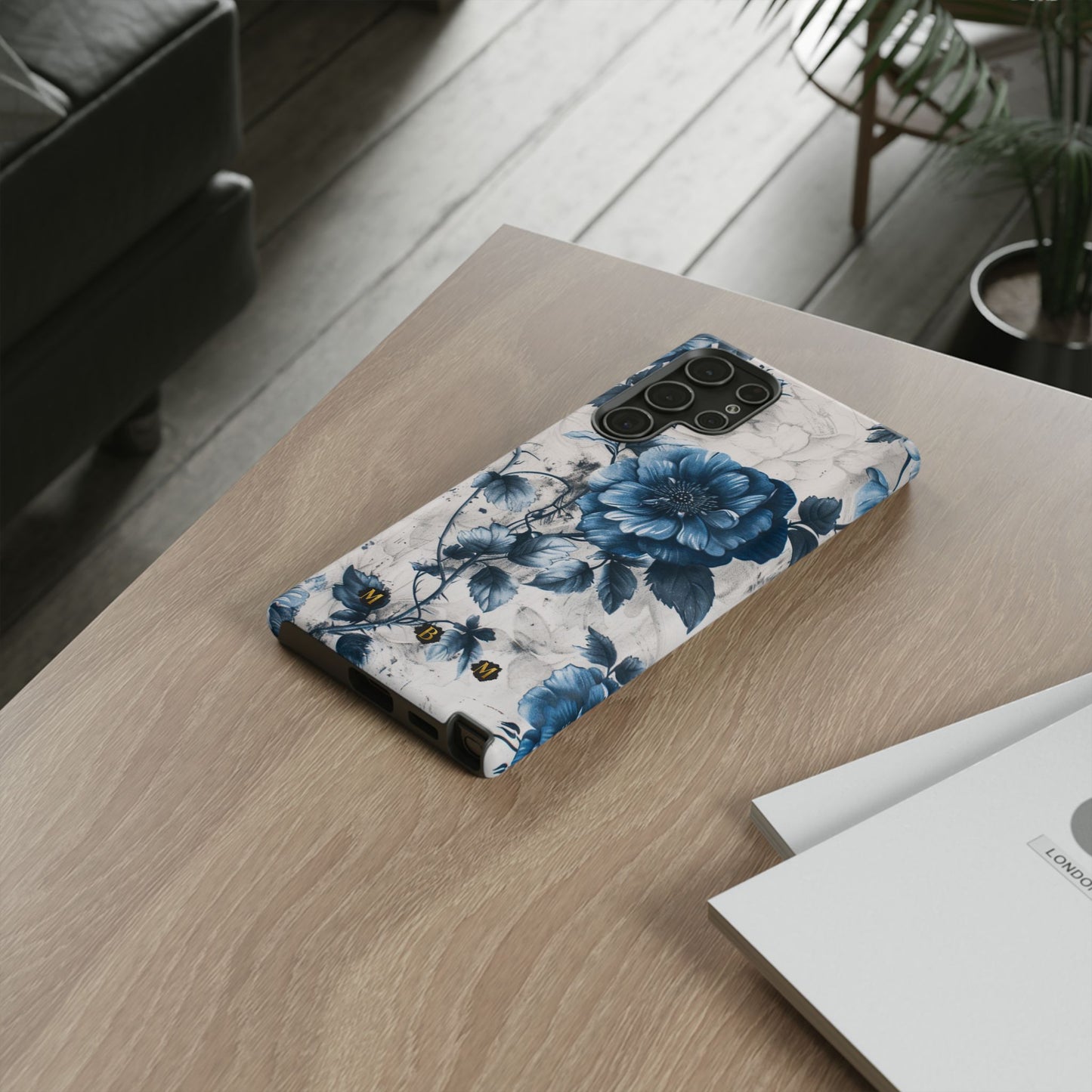Cerulean Thorn Samsung Galaxy S Tough Case