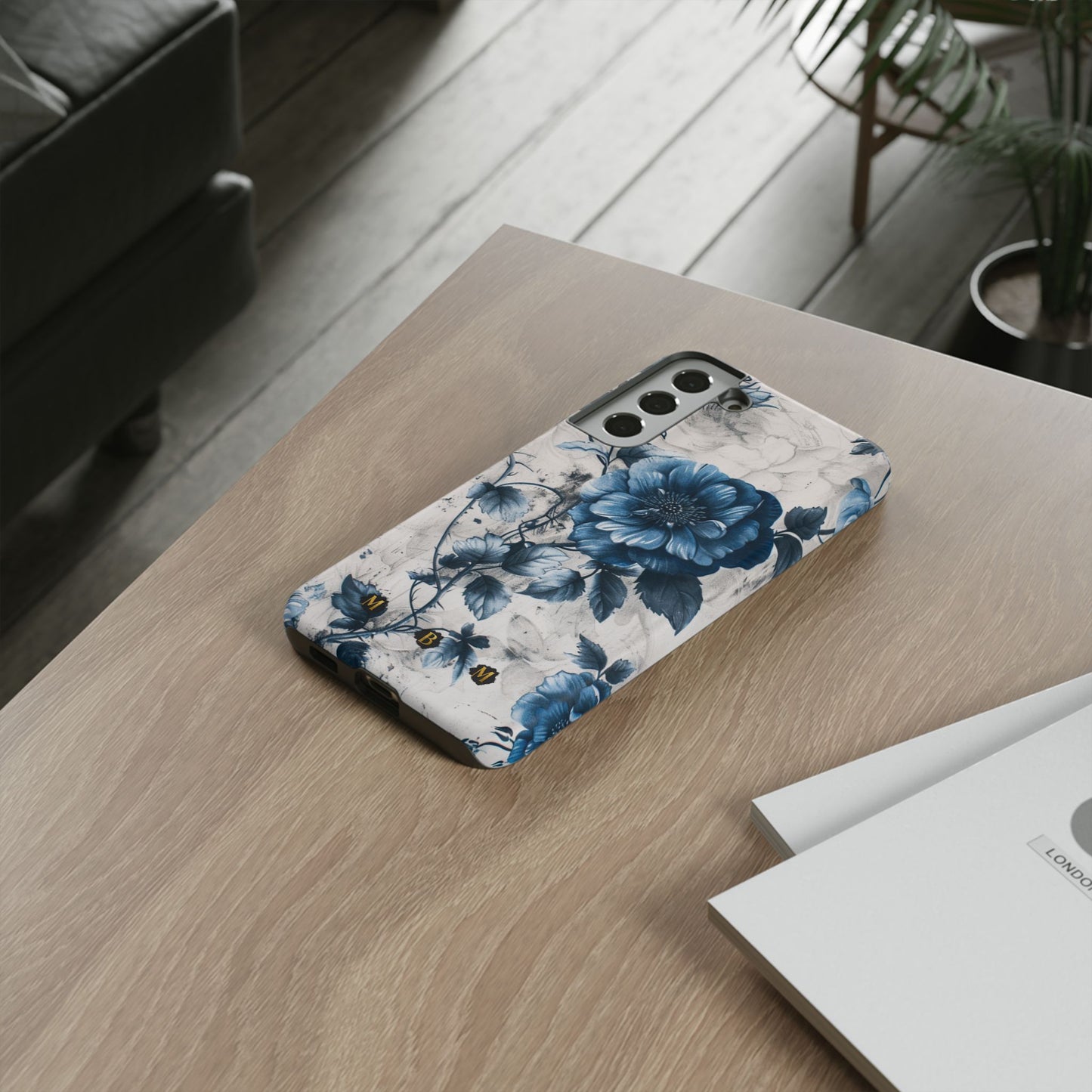 Cerulean Thorn Samsung Galaxy S Tough Case