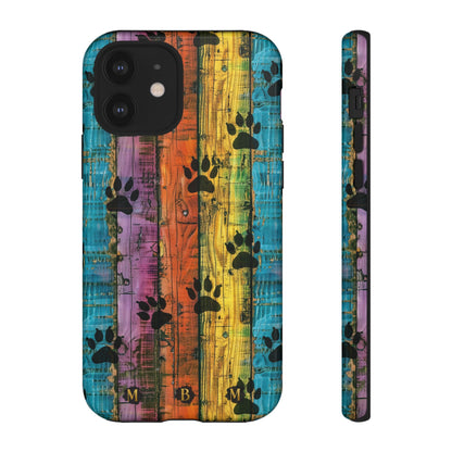 Rainbow Paws iPhone Case