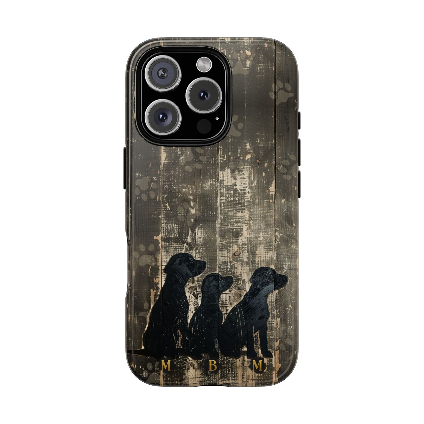 BarkWood iPhone Tough Case