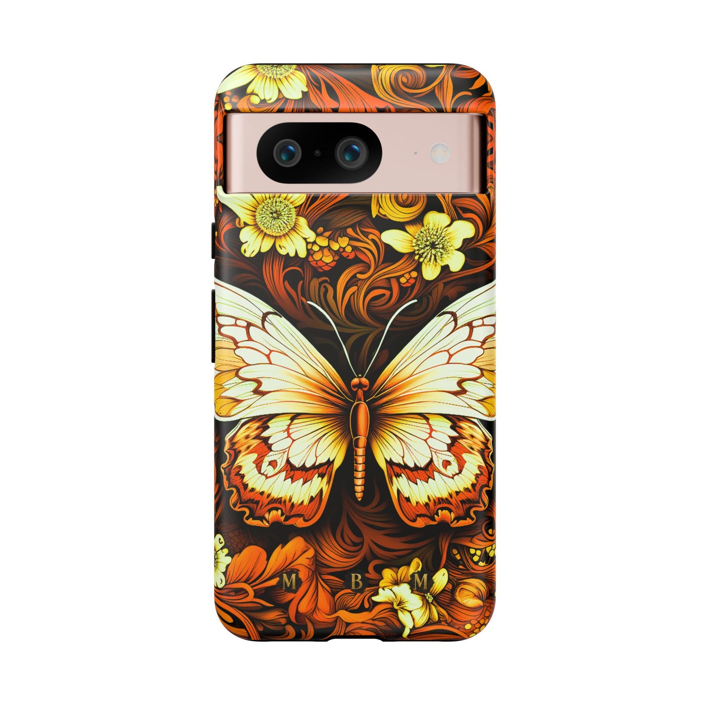 Vintage Orange Google Pixel Tough Case