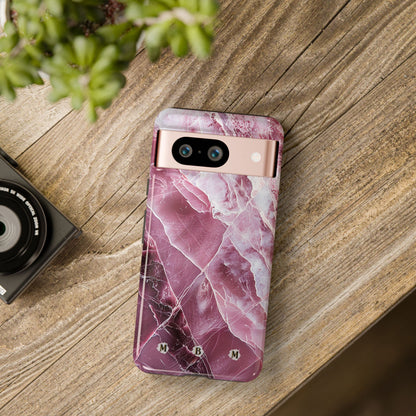 Pink Marble Google Pixel Tough Case