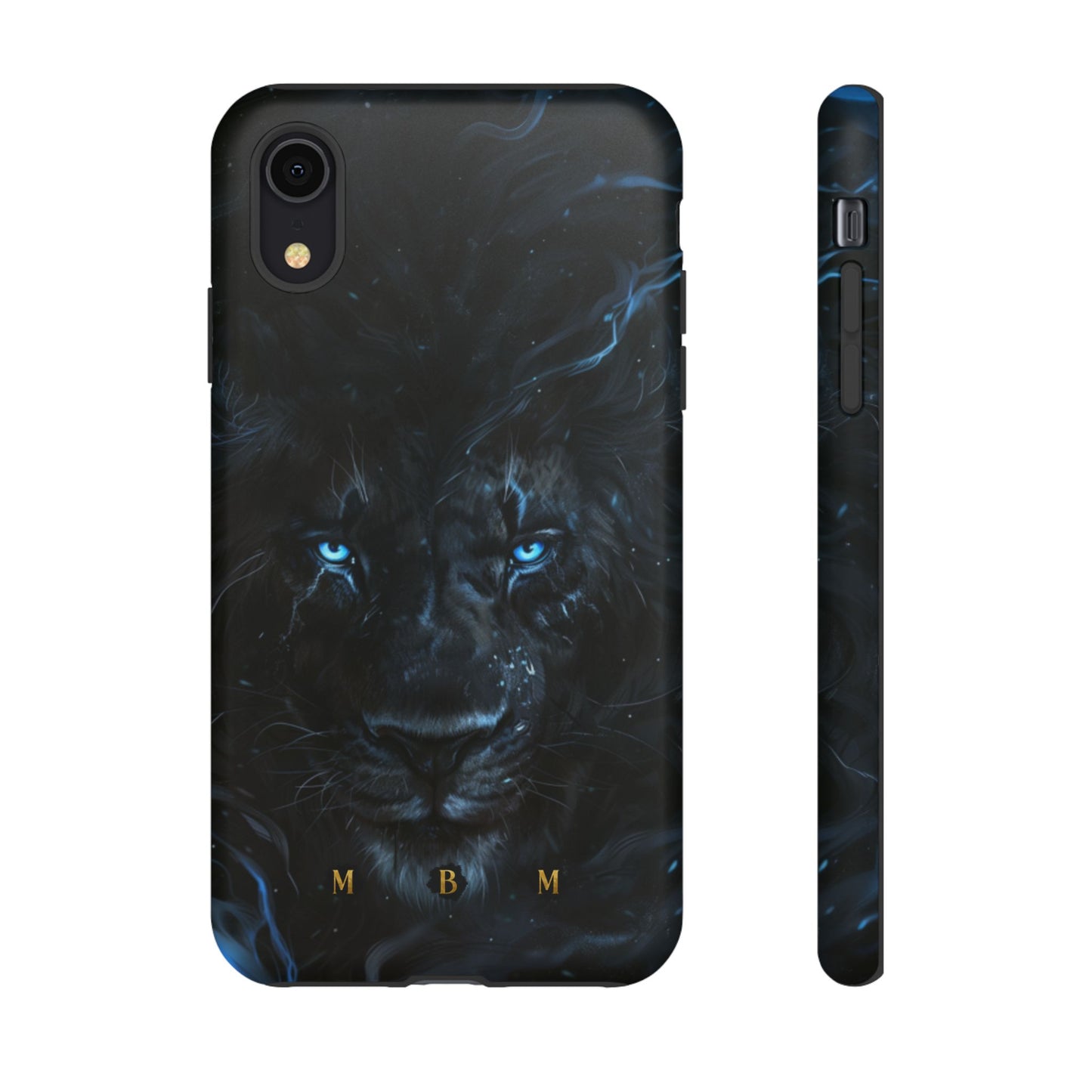 Black Lion iPhone Tough Case