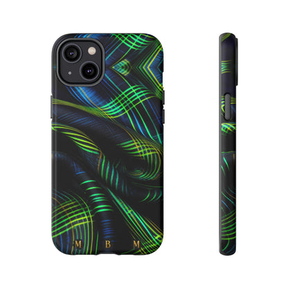 Neon Vine iPhone Tough Case