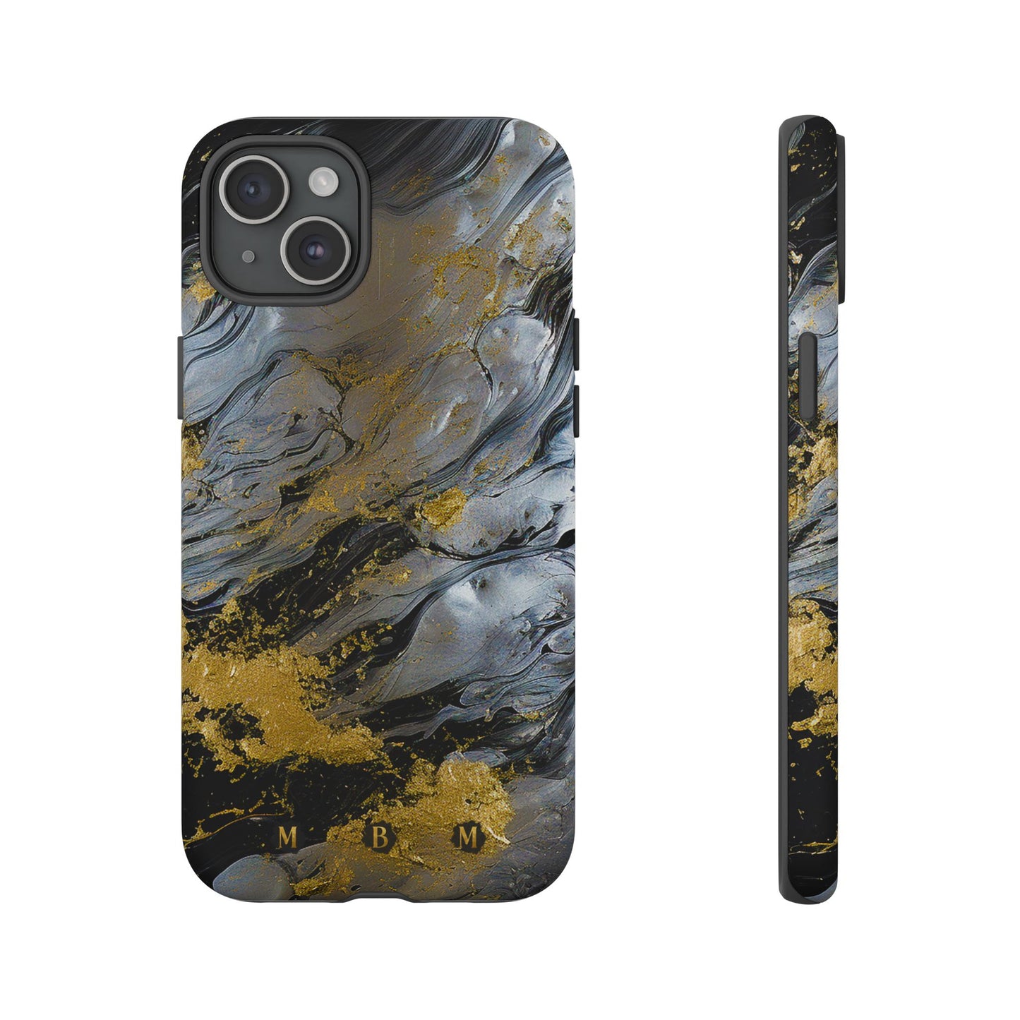 Tarnished Silver iPhone Tough Case