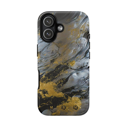 Tarnished Silver iPhone Tough Case