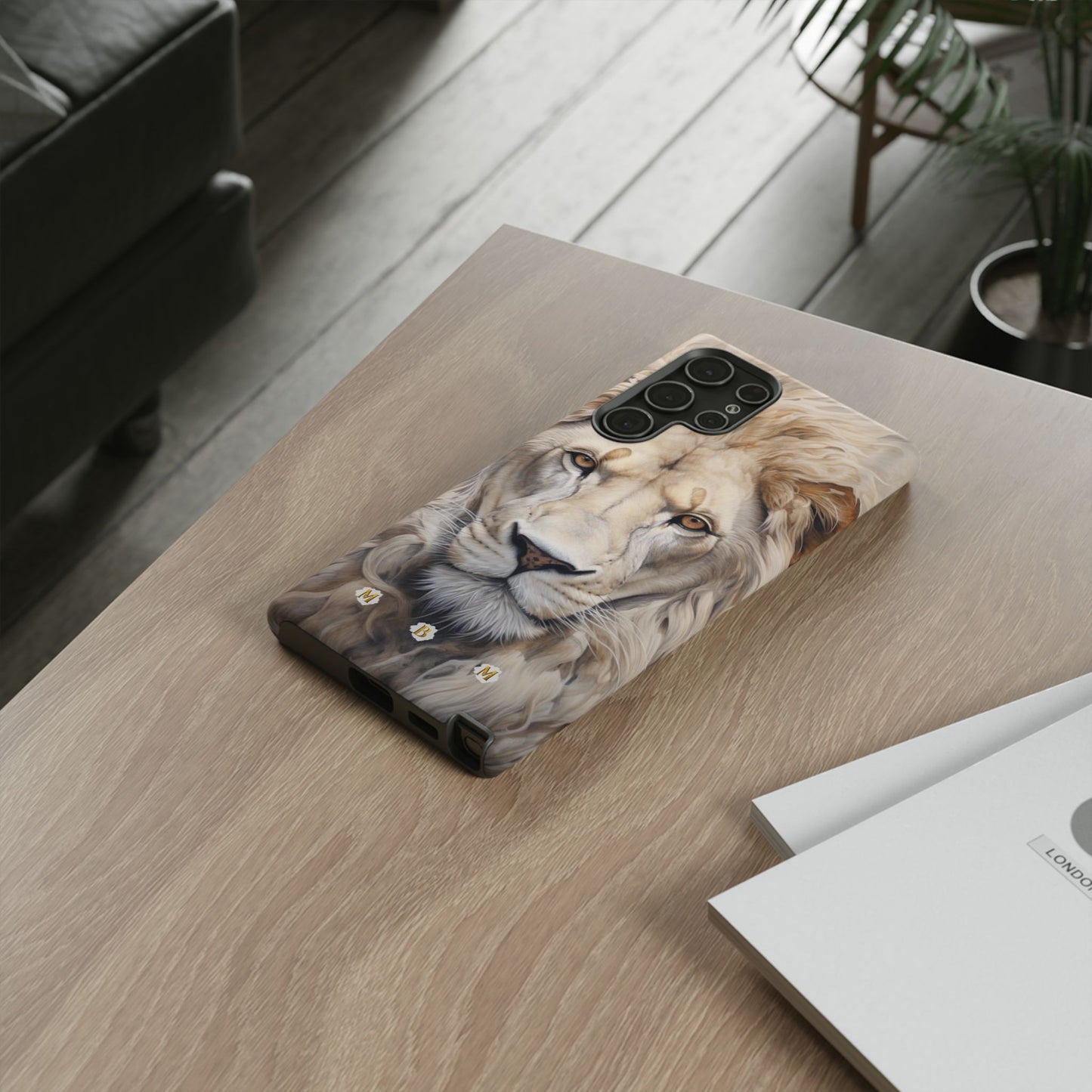 White Lion Samsung Galaxy S Tough Case