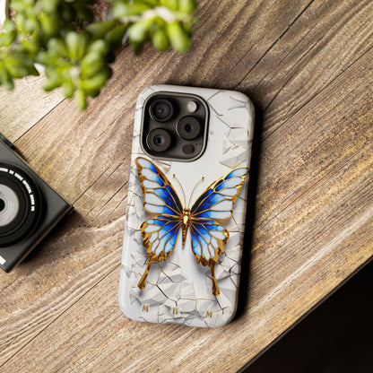 Sapphire Butterfly iPhone Tough Case