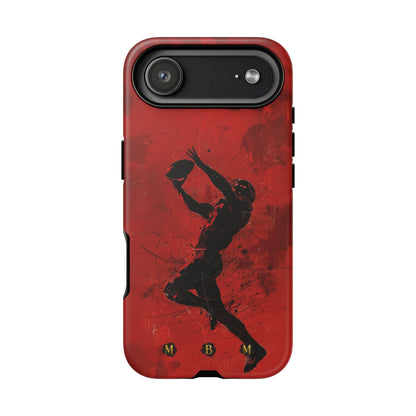 Red 1st & 10 iPhone Tough Case