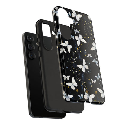 White Butterflies Samsung Galaxy S Tough Case