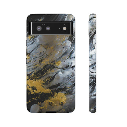 Tarnished Silver Google Pixel Tough Case