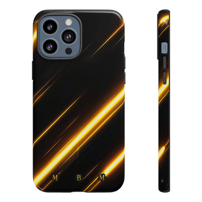 Golden Pulse iPhone Tough Case