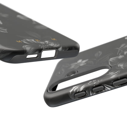 Midnight Flora Samsung Galaxy S Tough Case