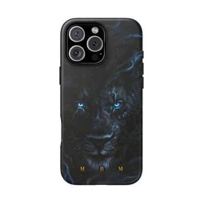 Black Lion iPhone Tough Case