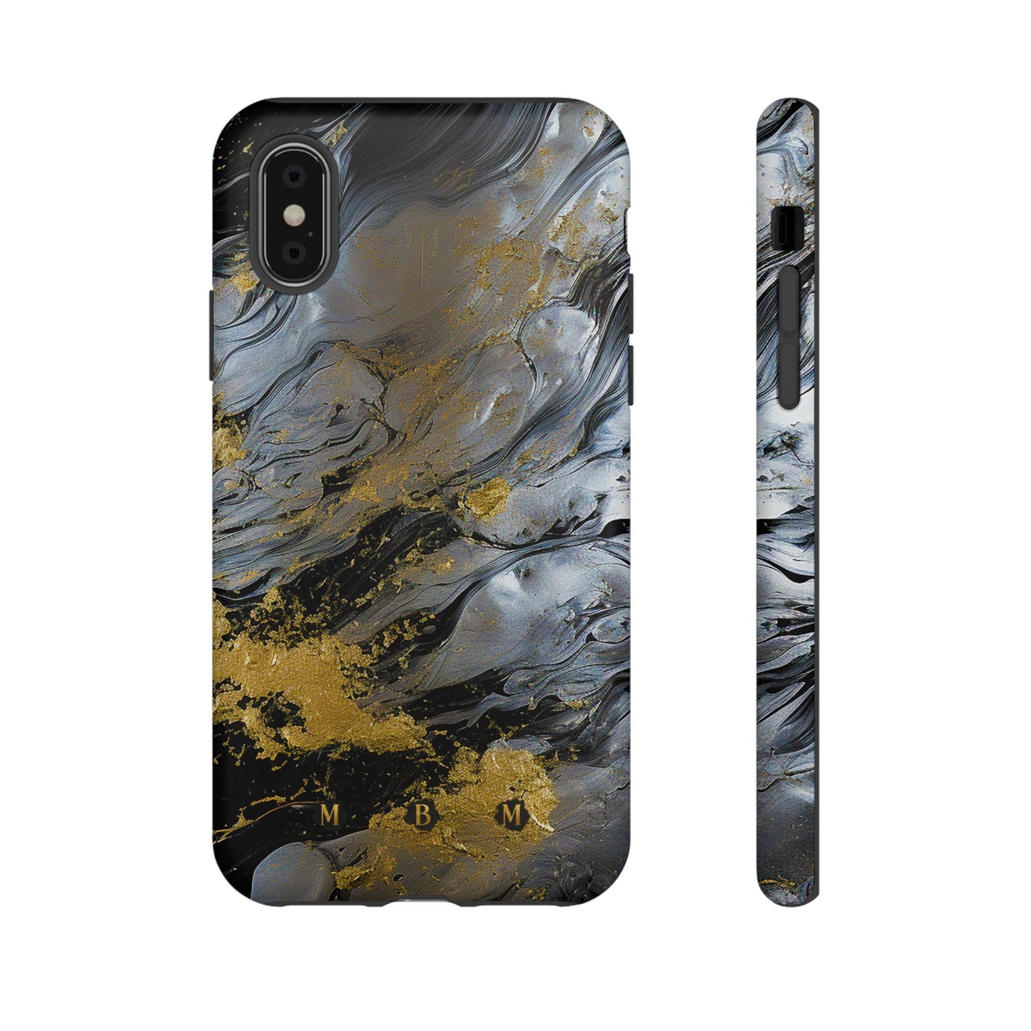 Tarnished Silver iPhone Tough Case