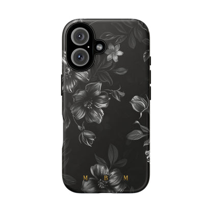 Midnight Flora iPhone Tough Case