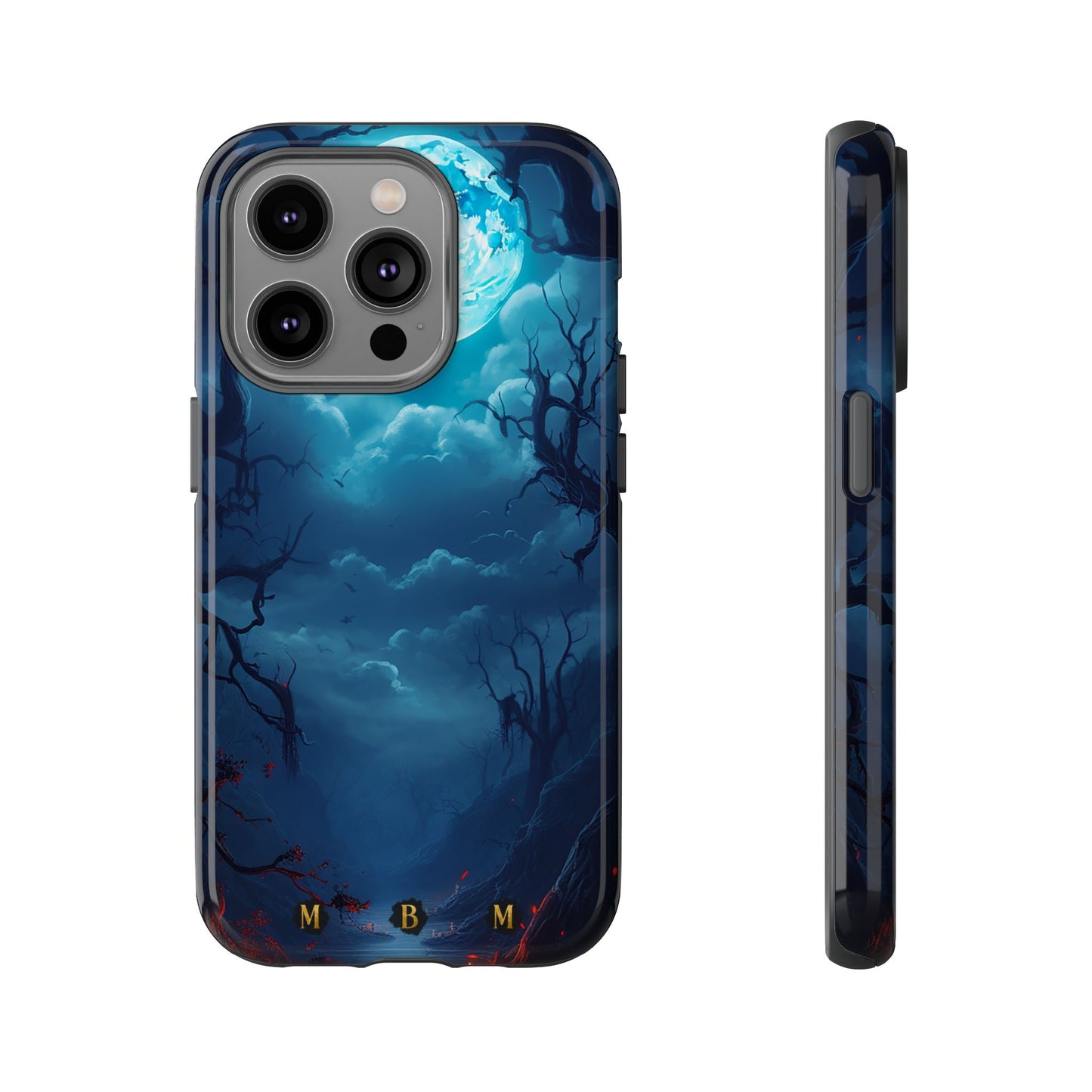Blue Moon iPhone Tough Case